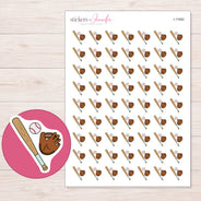 I-11882 planner sticker sheet with enlarged sticker detail