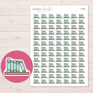 I-11890 planner sticker sheet with enlarged sticker detail