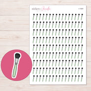 I-11897 planner sticker sheet with enlarged sticker detail