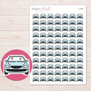 I-11900 planner sticker sheet with enlarged sticker detail