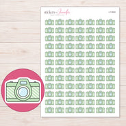 I-11903 planner sticker sheet with enlarged sticker detail