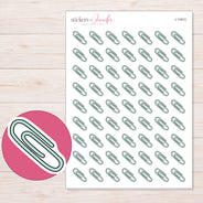 I-11913 planner sticker sheet with enlarged sticker detail