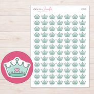 I-11945 planner sticker sheet with enlarged sticker detail