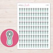 I-11946 planner sticker sheet with enlarged sticker detail