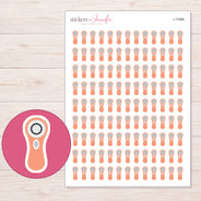 I-11966 planner sticker sheet with enlarged sticker detail