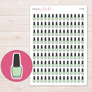 I-12022 planner sticker sheet with enlarged sticker detail