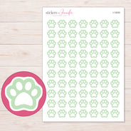 I-12030 planner sticker sheet with enlarged sticker detail