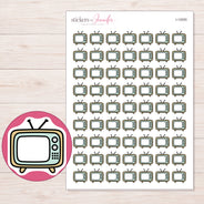 I-12055 planner sticker sheet with enlarged sticker detail