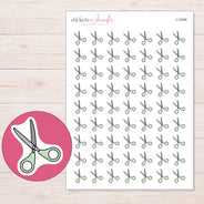 I-12066 planner sticker sheet with enlarged sticker detail