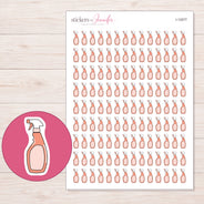I-12077 planner sticker sheet with enlarged sticker detail