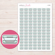 I-12083 planner sticker sheet with enlarged sticker detail