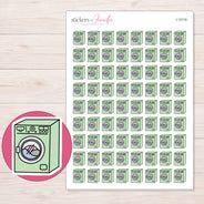 I-12116 planner sticker sheet with enlarged sticker detail
