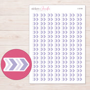 I-12139 planner sticker sheet with enlarged sticker detail