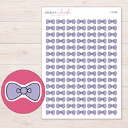 I-12166 planner sticker sheet with enlarged sticker detail