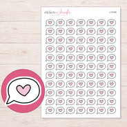 I-12169 planner sticker sheet with enlarged sticker detail