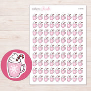 I-12181 planner sticker sheet with enlarged sticker detail