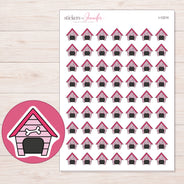 I-12210 planner sticker sheet with enlarged sticker detail