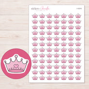 I-12216 planner sticker sheet with enlarged sticker detail