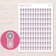 I-12217 planner sticker sheet with enlarged sticker detail