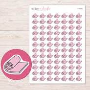 I-12225 planner sticker sheet with enlarged sticker detail