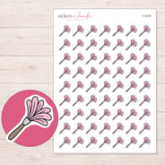 I-12230 planner sticker sheet with enlarged sticker detail
