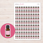 I-12231 planner sticker sheet with enlarged sticker detail