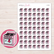 I-12232 planner sticker sheet with enlarged sticker detail