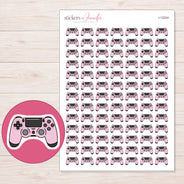 I-12244 planner sticker sheet with enlarged sticker detail