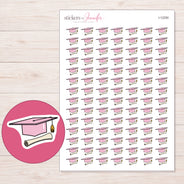 I-12250 planner sticker sheet with enlarged sticker detail