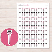 I-12255 planner sticker sheet with enlarged sticker detail