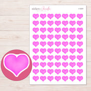 I-12257 planner sticker sheet with enlarged sticker detail