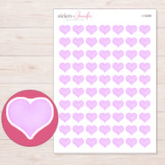 I-12258 planner sticker sheet with enlarged sticker detail