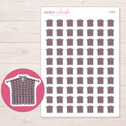 I-12271 planner sticker sheet with enlarged sticker detail