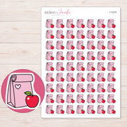I-12279 planner sticker sheet with enlarged sticker detail