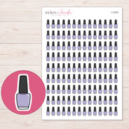 I-12293 planner sticker sheet with enlarged sticker detail