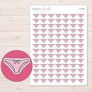I-12296 planner sticker sheet with enlarged sticker detail