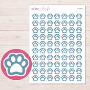 I-12301 planner sticker sheet with enlarged sticker detail