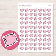 I-12307 planner sticker sheet with enlarged sticker detail