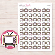 I-12325 planner sticker sheet with enlarged sticker detail