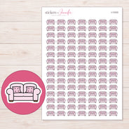 I-12333 planner sticker sheet with enlarged sticker detail