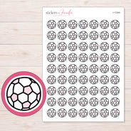 I-12346 planner sticker sheet with enlarged sticker detail