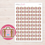 I-12351 planner sticker sheet with enlarged sticker detail