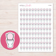 I-12355 planner sticker sheet with enlarged sticker detail