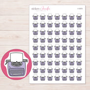 I-12373 planner sticker sheet with enlarged sticker detail