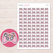 I-12377 planner sticker sheet with enlarged sticker detail
