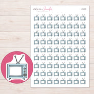 I-12403 planner sticker sheet with enlarged sticker detail