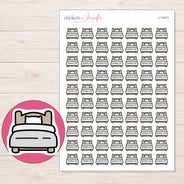 I-12413 planner sticker sheet with enlarged sticker detail