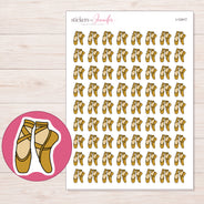 I-12417 planner sticker sheet with enlarged sticker detail