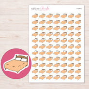 I-12422 planner sticker sheet with enlarged sticker detail