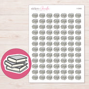 I-12432 planner sticker sheet with enlarged sticker detail
